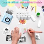 12 Rolls Thermal Paper for Kids’ Cameras