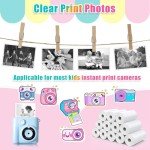 12 Rolls Thermal Paper for Kids’ Cameras