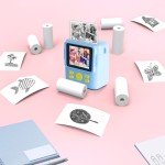 12 Rolls Thermal Paper for Kids’ Cameras