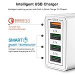 4-Port Fast USB Charger with Quick Charge 3.0
