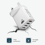 4-Port Fast USB Charger with Quick Charge 3.0
