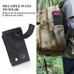 Tactical Molle Waterproof Phone Holster Bag