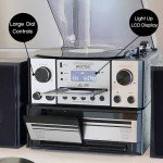 5-in-1 Bluetooth Vinyl Record Player & Music Hub