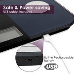 Smart Body Fat Scale with Bluetooth and USB Rechargeable