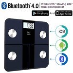 Smart Body Fat Scale with Bluetooth and USB Rechargeable