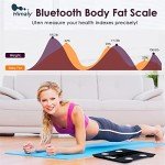 Smart Body Fat Scale with Bluetooth and USB Rechargeable