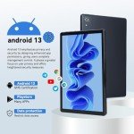 Hakaug 10" Tablet, 1TB Expandable Storage, Dual Camera