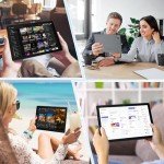 Hakaug 10" Tablet, 1TB Expandable Storage, Dual Camera