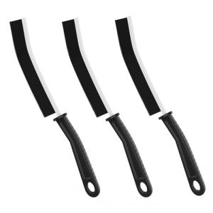3-Piece Crevice Cleaning Brush Set for Home