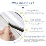 3-Piece Crevice Cleaning Brush Set for Home