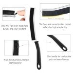 3-Piece Crevice Cleaning Brush Set for Home