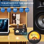 AIYIMA T9 Bluetooth 5.0 Vacuum Tube Amplifier