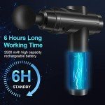 Deep Tissue Massage Gun with 30 Speed Settings