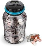 Digital Counting Coin Bank for Kids and Adults