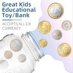 Digital Counting Coin Bank for Kids and Adults