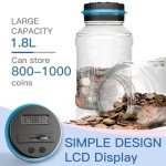 Digital Counting Coin Bank for Kids and Adults