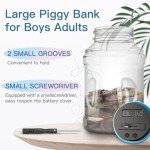 Digital Counting Coin Bank for Kids and Adults