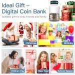 Digital Counting Coin Bank for Kids and Adults