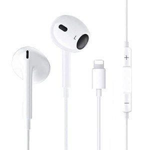 MFi Certified Wired Noise-Canceling Earbuds for iPhone