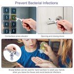 10 PCS Personal Safety Alarm Keychain Set