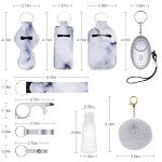 10 PCS Personal Safety Alarm Keychain Set