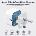 20W USB-C Fast Charger with 1M Cable for iPhone