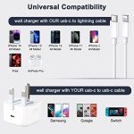 20W USB-C Fast Charger with 1M Cable for iPhone