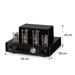 Auna VT Tube HiFi Amplifier with Bluetooth