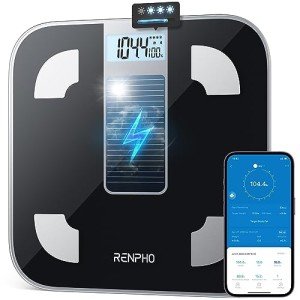 RENPHO Solar-Powered Smart Body Weight Scale