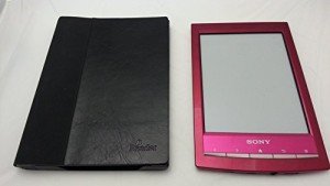 Sony PRS-T1 Portable E-Book Reader in Red