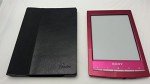 Sony PRS-T1 Portable E-Book Reader in Red