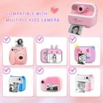 Kids Instant Print Camera Photo Paper Refills, 6 Rolls