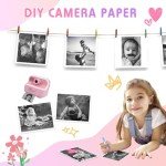 Kids Instant Print Camera Photo Paper Refills, 6 Rolls