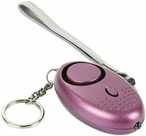 Women’s Personal Safety Alarm Keychain with LED Light