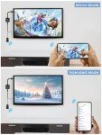 Wireless HDMI Display Adapter - Miracast & Airplay Compatible