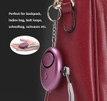 Women’s Personal Safety Alarm Keychain with LED Light