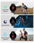 Gerpeng Smart Sports Watch with AMOLED Display