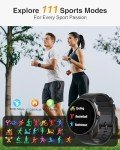 Gerpeng Smart Sports Watch with AMOLED Display