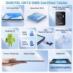 OUKITEL OKT3 10.5" Android 13 Tablet with Stylus