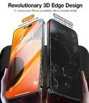 TORRAS Tempered Glass Screen Protector for iPhone 15