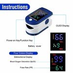 LED Finger Pulse Oximeter - Health Oxygen Monitor