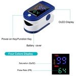 LED Finger Pulse Oximeter - Health Oxygen Monitor