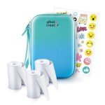 Teal Instant Camera Case for Easy Photography