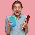 Teal Instant Camera Case for Easy Photography