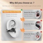 Wireless Bone Conduction Headphones with Charging Case