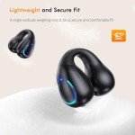 Wireless Bone Conduction Headphones with Charging Case