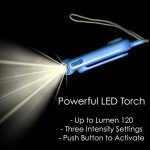 LightUpU Rechargeable Panic Alarm & Torch - Blue