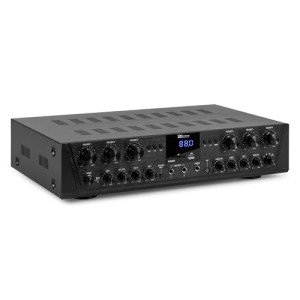 6-Zone Stereo Amplifier with Surround Sound