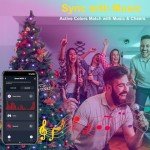 YOSION Smart 300 RGB LED Christmas String Lights
