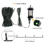 YOSION Smart 300 RGB LED Christmas String Lights